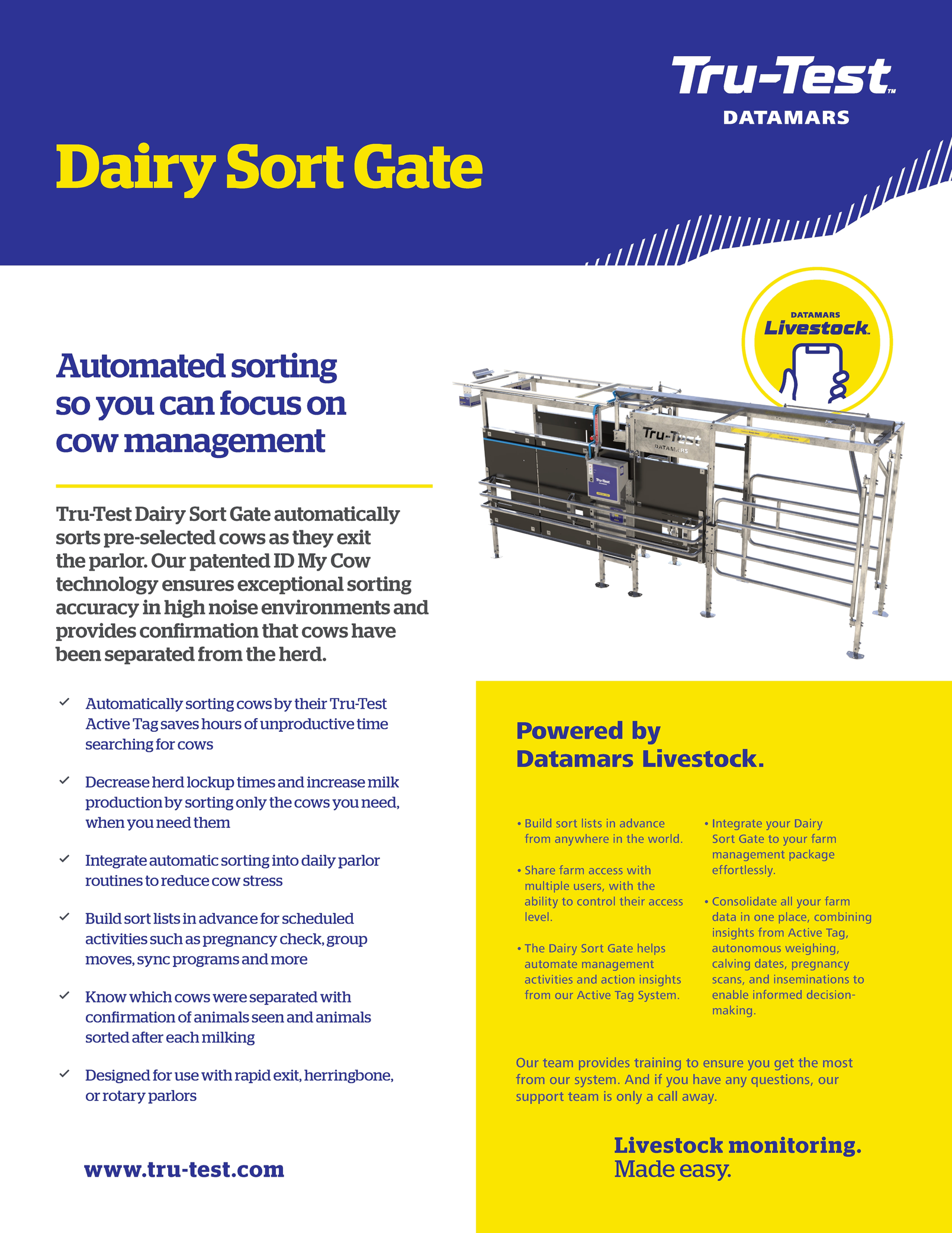 Dairy Sort Gate